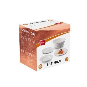 Set Vajilla 19 piezas Nilo