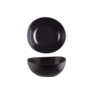 Ensaladera Alpha Negro 21 cm (Caja 2 ud.)