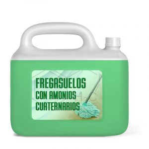 CLEANSER FLOOR SCRUBBER WITH QUATERNARY AMMONIUMS