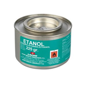 LACOR LATA DE GEL COMBUSTÍVEL ETANOL 225 GR - 69108