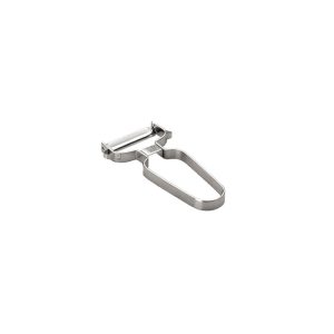 Stainless steel double use peeler