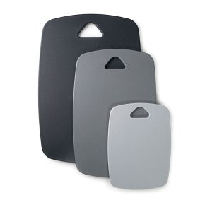 Set of 3 polypropylene cutting boards