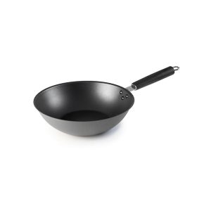 Wok acero antiadherente d.28 cm